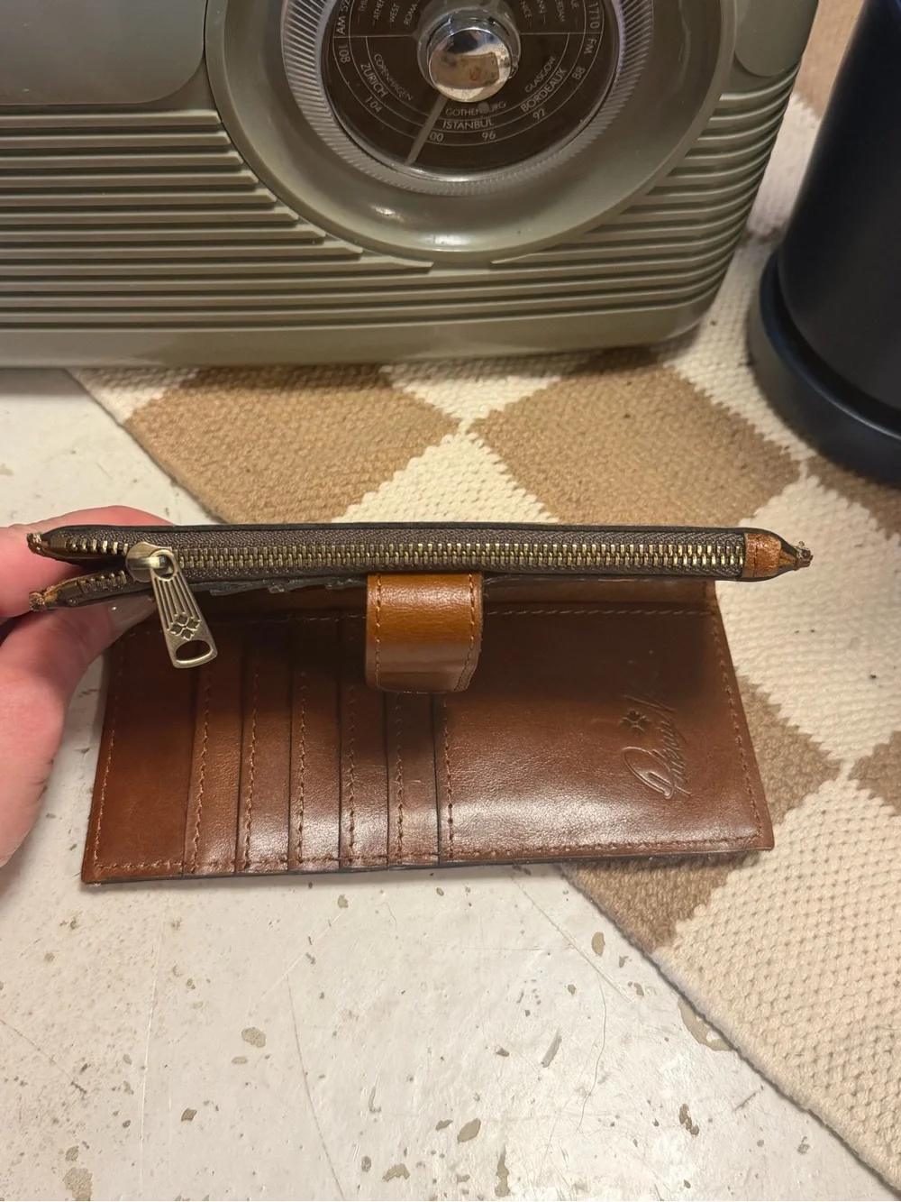 Patricia Nash Designs Prairie Rose Floral Bag + Matching Wallet